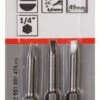 Bosch Schrauberbit Extra-Hart S 0,5 X 4,0, 49 Mm, 3er-Pack (2 607 001 475) 2 Bosch Schrauberbit Extra-Hart S 0,5 X 4,0, 49 Mm, 3er-Pack (2 607 001 475) -Bosch IMG RD 142048 16
