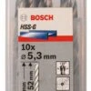 Bosch Metallbohrer HSS-G, DIN 338, 5,3 X 52 X 86 Mm, 10er-Pack (2 608 585 492) -Bosch IMG RD 142276 16