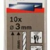 Bosch Metallbohrer HSS-Co, DIN 338, 3 X 33 X 61 Mm, 10er-Pack (2 608 585 876) -Bosch IMG RD 142326 16