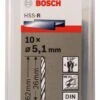 Bosch Karosseriebohrer HSS-R, DIN 1897, 5,1 X 26 X 62 Mm, 10er-Pack (2 608 597 242) 1 Bosch Karosseriebohrer HSS-R, DIN 1897, 5,1 X 26 X 62 Mm, 10er-Pack (2 608 597 242) -Bosch IMG RD 142596 16