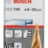 Bosch Stufenbohrer HSS-TiN, 4 - 20 Mm, 1/4 Zoll, 70,5 Mm, 9 Stufen (2 608 587 433)