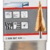 Bosch Stufenbohrer HSS-TiN, Für Kabelverschr., M10 - M40, 10 Mm, 125,5 Mm, 12 Stufen (2 608 587 434) 2 Bosch Stufenbohrer HSS-TiN, Für Kabelverschr., M10 - M40, 10 Mm, 125,5 Mm, 12 Stufen (2 608 587 434) -Bosch IMG RD 143528 16
