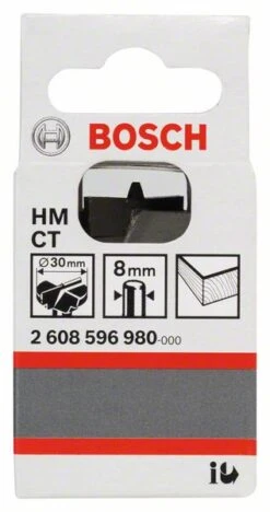 Bosch Scharnierlochbohrer Hartmetall, 30 X 56 Mm, D 8 Mm (2 608 596 980)