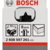 Bosch Scharnierlochbohrer Ohne Hartmetallschneiden, 26 X 56 Mm, D 8 Mm (2 608 597 261)