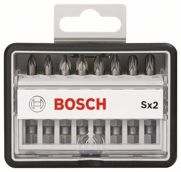 Bosch Schrauberbit-Set Robust Line Sx Extra-Hart, 8-teilig, 49 Mm, PZ (2 607 002 557) 3 Bosch Schrauberbit-Set Robust Line Sx Extra-Hart, 8-teilig, 49 Mm, PZ (2 607 002 557)