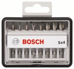 Bosch Schrauberbit-Set Robust Line Sx Extra-Hart, 8-teilig, 49 Mm, Torx (2 607 002 559)