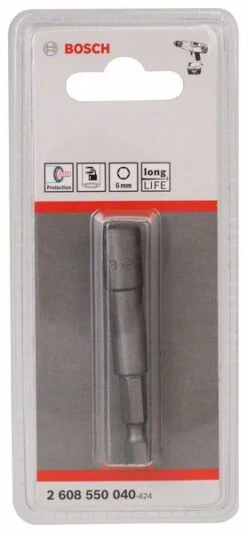 Bosch Steckschlüssel, 65 X 6 Mm, M 3,5, Tiefenanschlag 3 600 552 506/3 600 552 507 (2 608 550 040)