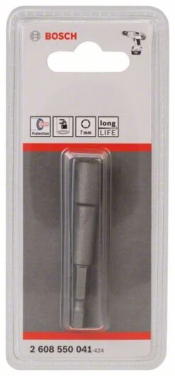 Bosch Steckschlüssel, 65 X 7 Mm, M 4, Tiefenanschlag 3 600 552 506/3 600 552 507 (2 608 550 041)