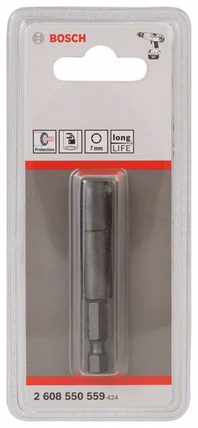 Bosch Steckschlüssel, 65 X 7 Mm, M 4, Tiefenanschlag 2 607 002 586 (2 608 550 559) 3 Bosch Steckschlüssel, 65 X 7 Mm, M 4, Tiefenanschlag 2 607 002 586 (2 608 550 559)