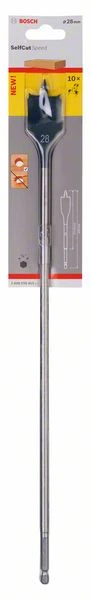 Bosch Flachfräsbohrer Self Cut Speed, Sechskant, 28 X 400 Mm (2 608 595 415)