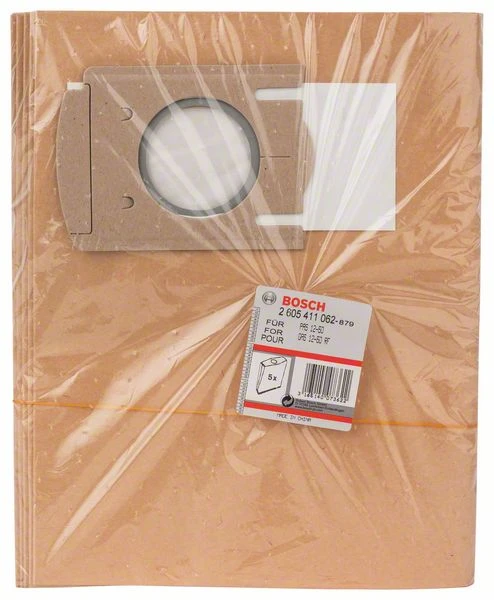 Bosch Papierfilterbeutel, Passend Zu GAS 12-50 RF, PAS 12-50 F (2 605 411 062) 3 Bosch Papierfilterbeutel, Passend Zu GAS 12-50 RF, PAS 12-50 F (2 605 411 062)