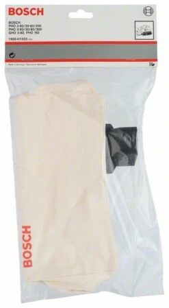 Bosch Staubbeutel Mit Adapter Für Handhobel, Gewebe, Passend Zu GHO 3-82 (1 605 411 022)