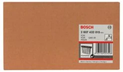 Bosch Faltenfilter, Polyester, Viereckig, 4300 Cm², 257 X 69 X 187 Mm (2 607 432 015)