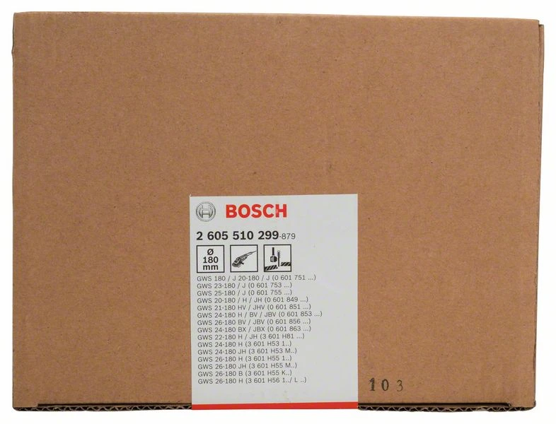 Bosch Trennschutzhaube 180 Mm, Mit Codierung (2 605 510 299) 4 Bosch Trennschutzhaube 180 Mm, Mit Codierung (2 605 510 299) – Bild 2