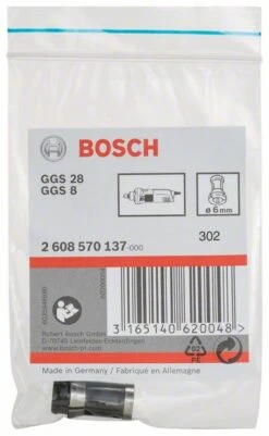 Bosch Spannzange Ohne Spannmutter, 6 Mm, Für Bosch-Geradschleifer (2 608 570 137)