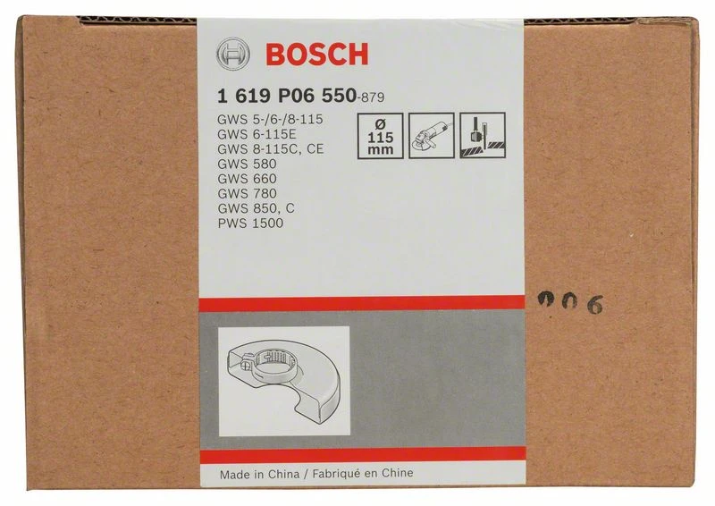 Bosch Schutzhaube Mit Deckblech, 115 Mm, Passend Zu GWS 5-115 (1 619 P06 550) 3 Bosch Schutzhaube Mit Deckblech, 115 Mm, Passend Zu GWS 5-115 (1 619 P06 550)