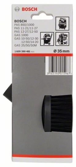 Bosch Saugbürste Rund Für Bosch-Sauger Mit 35-mm-Rohren (1 609 390 481)