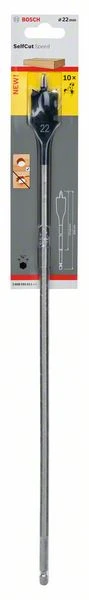 Bosch Flachfräsbohrer Self Cut Speed, Sechskant, 22 X 400 Mm (2 608 595 411)