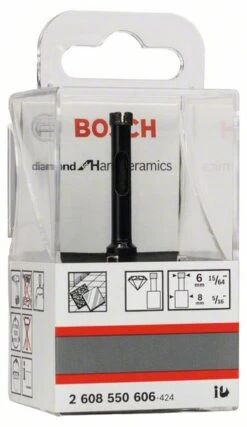 Bosch Diamantnassbohrer Diamond For Hard Ceramics, 6 X 35 Mm (2 608 550 606)