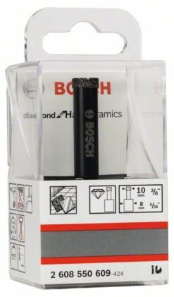 Bosch Diamantnassbohrer Diamond For Hard Ceramics, 10 X 35 Mm (2 608 550 609)