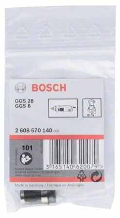 Bosch Spannzange Ohne Spannmutter, 1/4 Zoll, Für Bosch-Geradschleifer (2 608 570 140)
