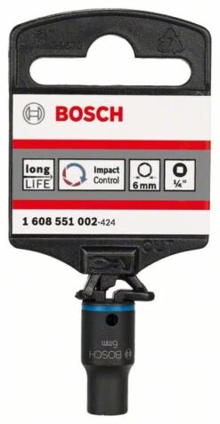 Bosch Steckschlüsseleinsatz, SW 6 Mm, L 25 Mm, 13 Mm, M3,5, 10,2 Mm (1 608 551 002)