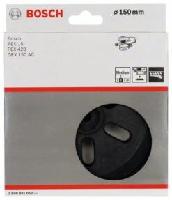 Bosch Schleifteller Mittel, 150 Mm, Für GEX 150 AC, PEX 15 AE (2 608 601 052)