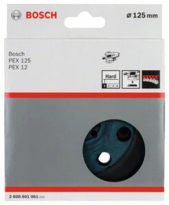 Bosch Schleifteller Hart, 125 Mm, Für PEX 12, PEX 12 A, PEX 125 (2 608 601 061)