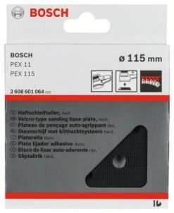 Bosch Schleifteller Hart, 115 Mm, Passend Zu PEX 115 (2 608 601 064)