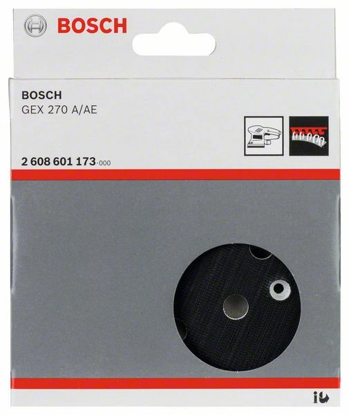 Bosch Schleifteller Mittelhart, 125 Mm, Für GEX 270 A ,GEX 270 AE (2 608 601 173) 3 Bosch Schleifteller Mittelhart, 125 Mm, Für GEX 270 A ,GEX 270 AE (2 608 601 173)