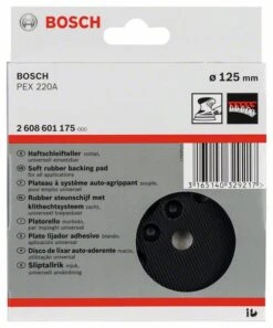 Bosch Schleifteller Mittel, 125 Mm, 8, Für PEX 220 A (2 608 601 175)