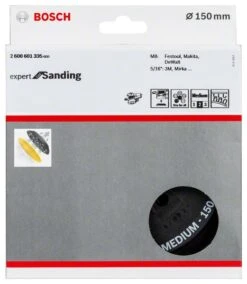 Bosch Schleifteller Multiloch Mittel, 150 Mm (2 608 601 335) 10 Bosch Schleifteller Multiloch Mittel, 150 Mm (2 608 601 335) -Bosch IMG RD 235392 16