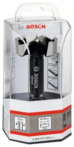 Bosch Forstnerbohrer, DIN 7483 G, 40 X 90 Mm, D 10 Mm, Toothed-edge (2 608 577 019)