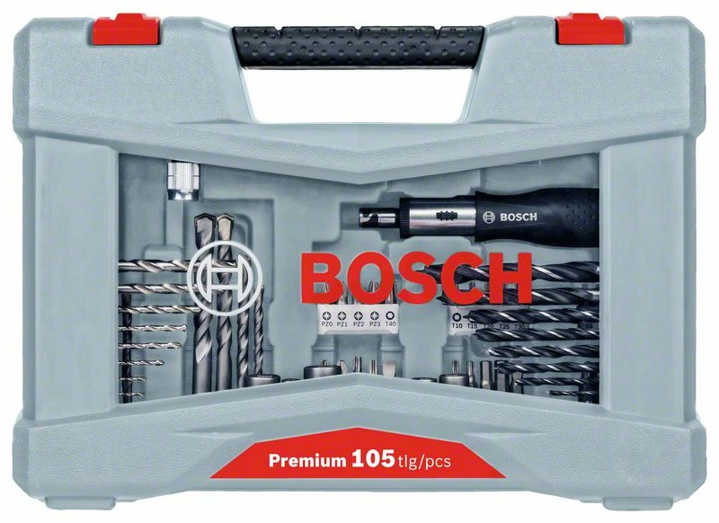 Bosch Premium X-Line Bohrer- Und Schrauber-Set, 105-teilig (2 608 P00 236) 4 Bosch Premium X-Line Bohrer- Und Schrauber-Set, 105-teilig (2 608 P00 236) – Bild 2