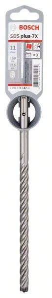 Bosch Hammerbohrer SDS Plus-7X, 11 X 150 X 215 Mm (2 608 576 147)