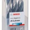 Bosch Metallspiralbohrer HSS PointTeQ, DIN 338, 11,6 Mm, 5er-Pack (2 608 577 284)