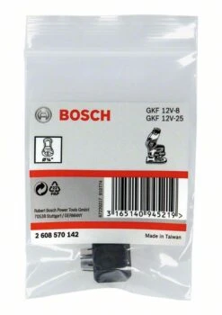 Bosch Spannzange Mit Überwurfmutter, 1/4 Zoll, Für Bosch-Kantenfräse (2 608 570 142)