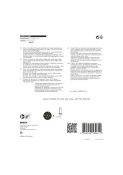 Bosch EXPERT Multiloch-Pad Ø150mm,hart,Standard,M8 (2 608 900 011) -Bosch IMG RD 335669 16