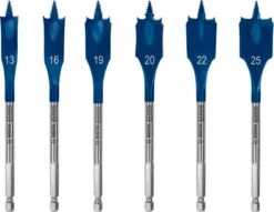 Bosch EXPERT SELFCUT Speed Flachfräsbohrer Set 6tlg.13-25mm (2 608 900 333)