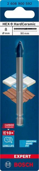 Bosch EXPERT HEX-9 HardCeramic Bohrer, 8x90mm (2 608 900 592) 5 Bosch EXPERT HEX-9 HardCeramic Bohrer, 8x90mm (2 608 900 592) – Bild 3
