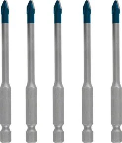 Bosch EXPERT HEX-9 HardCeramic Bohrer, 5tlg Dachziegel-Set 5mm (2 608 900 598)