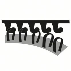 Bosch Schleifplatte Für PSM 200 AE, 2-teilig, Dreieckig, SDS, 102 X 92 Mm, Klett. (2 609 256 D20) -Bosch IMG RD 94290 16 3icq s2